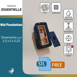 Nid Fondation STL Gratuit
